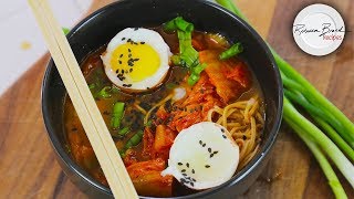 Kimchi Ramen Soup Recipe | No Gluten High Protein 35 gms screenshot 4