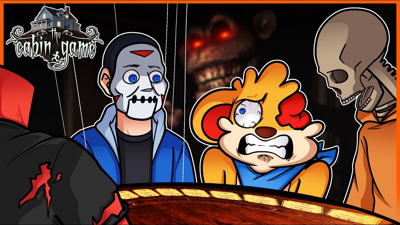 PLAYING CARDS INSIDE A HAUNTED CABIN!!! [THE CABIN GAME] w/Cartoonz, Delirious , Kyle