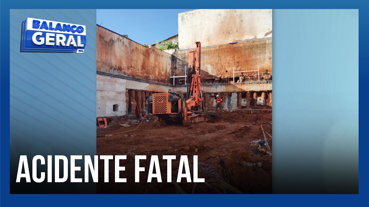 Trabalhador morre esmagado por máquina pesada em construção