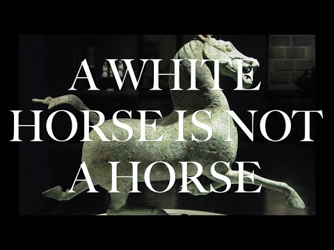 A White Horse Is Not A Horse: Gongsun Long, Words & Logic
