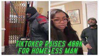 TikToker Raised Over 400k For a Homeless Man With Cancer