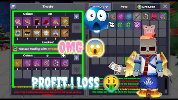 Proof trade (72) how to get rich 🤑 trade system in skyblock blockmango 🤯 vip trade #skyblock 🗿