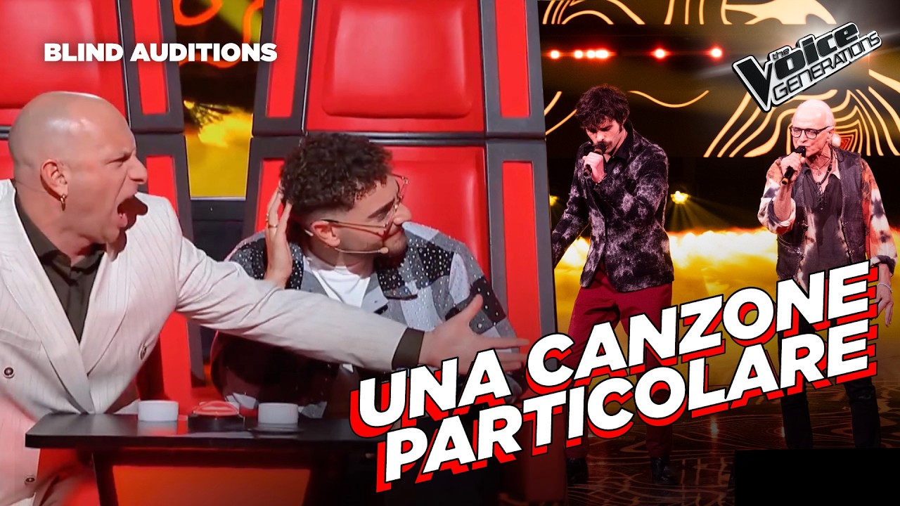 Marco e Enrico sorprendono con “Sandokan” di O. Onions | The Voice Generations Blind Auditions