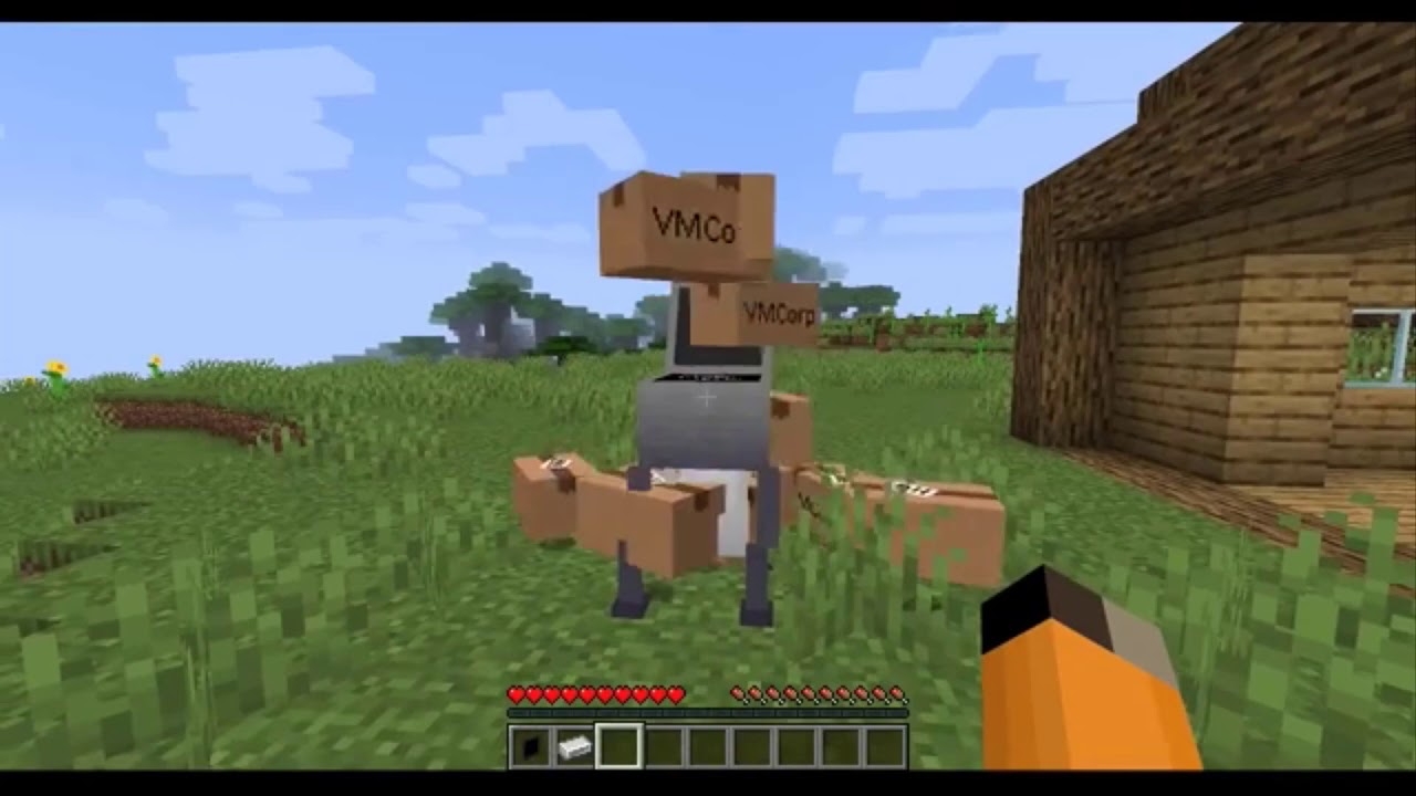 Моддер создал в Minecraft компьютер и запустил на нем Doom