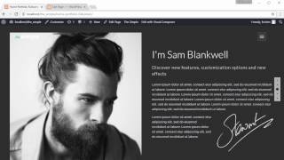 The Simple - Fullscreen Sections