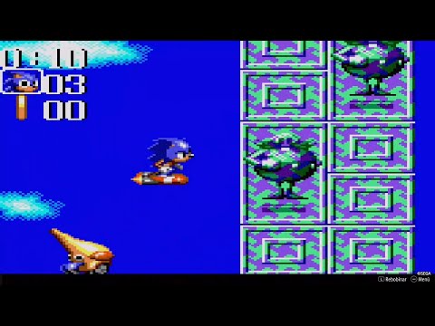 Sonic Chaos (GG) - Sleeping Egg Zone Act 1 (Sonic) - Speedrun - 0:13