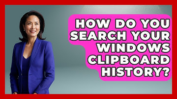 How Do You Search Your Windows Clipboard History? - Docs and Sheets Pro