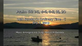 Psalm 66: Let All The Earth Cry Out To God With Joy chords