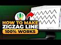 How To Make Zigzag Line in CorelDRAW (𝟮𝟬𝟮𝟲) | 100% WORKS | NO Yapping, To The Point! | FAST & EASY