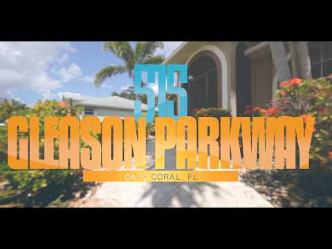 515 Gleason Pkwy, Cape Coral, FL home video tour