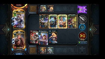 Beating level 15-11 (easy) in Deck Heroes!