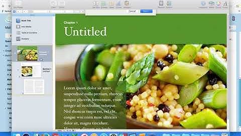 Exporting an iBooks Author file