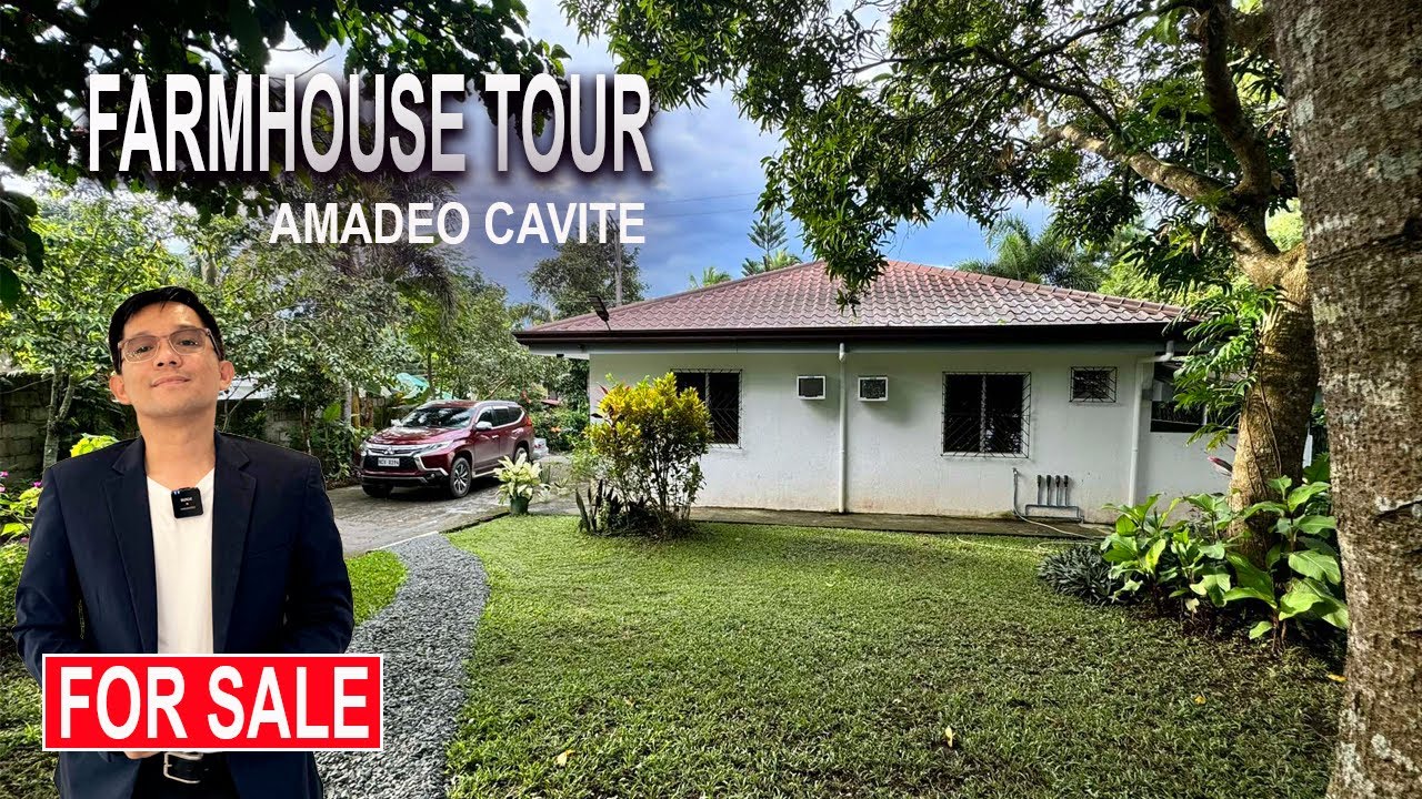 FARMHOUSE FOR SALE METRO TAGAYTAY | FARMHOUSE FOR SALE TOUR C52 