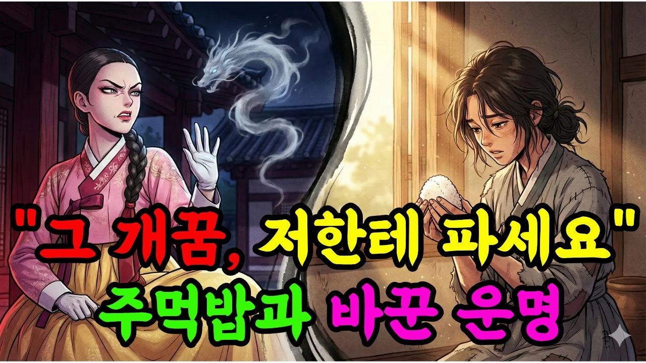 주먹밥 한 덩이로 산 용꿈, 거지꼴로 온 남자의 정체에 기절초풍한 주인집 딸 | 야담 | 옛날이야기 | 오디오북 | 민담 | 설화