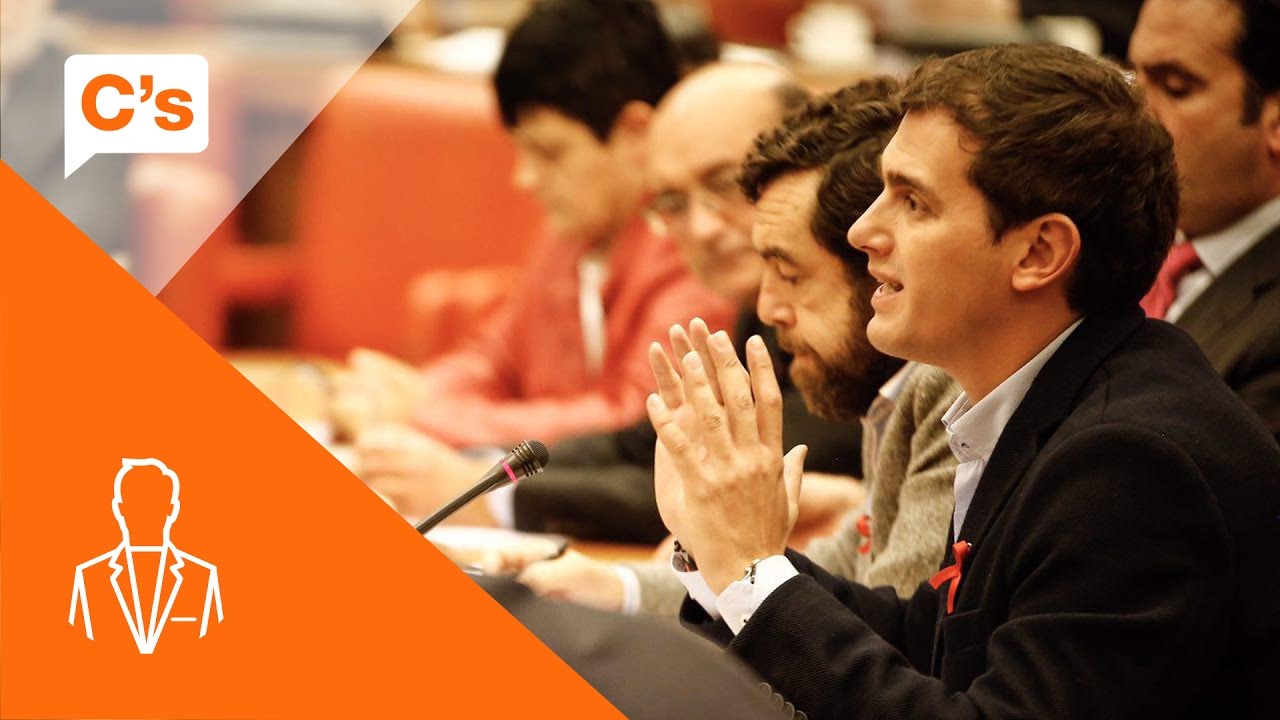 Albert Rivera. Apertura de la Comisión Constitucional del Congreso