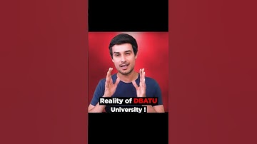 dbatu university exposed by dhruv rathee #shorts #dbatu #dhruvrathee