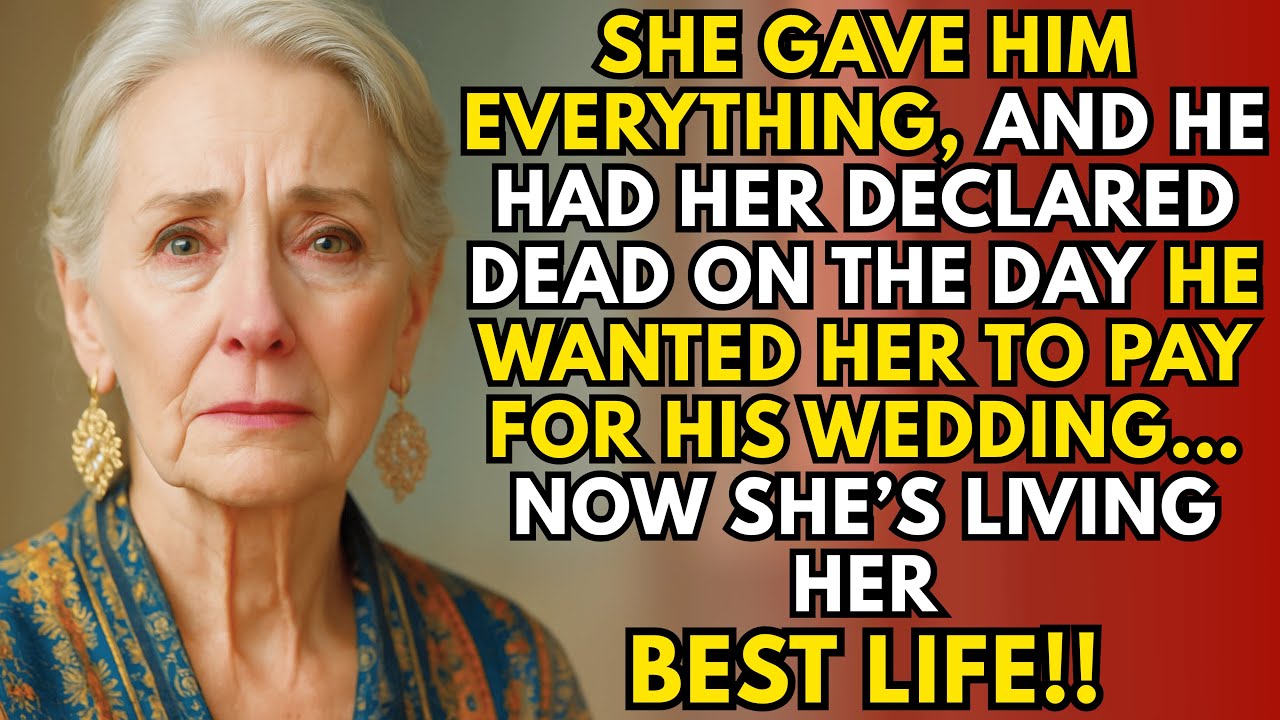 On The Day My Son Decided I Should Pay For His Wedding, He Told Everyone I Was Already Dead