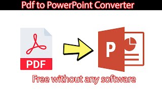 Pdf to PPT converter  || convert pdf to ppt without software screenshot 3