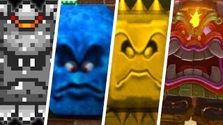 Super Mario Evolution of Thwomp (1988 - 2019)