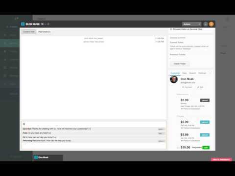 ChargeDesk Zendesk Chat App Walkthrough