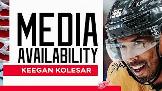 Keegan Kolesar on Joining the Detroit Red Wings