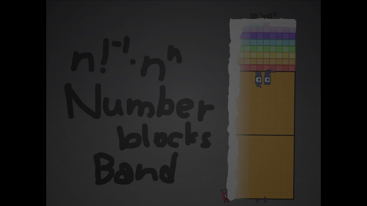 ((n!)^-1)*(n^n) Numberblocks Band