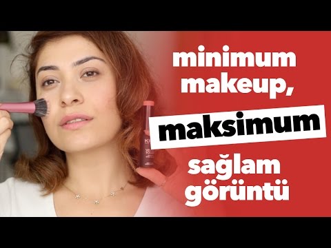 Minimum kosmetika ilə sağlam görünmək