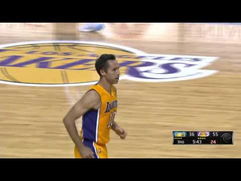 Steve Nash Makes the Magical Assist to Kaman