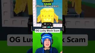 New OG LUCKY BLOCK SCAM in Steal a Brainrot 💀