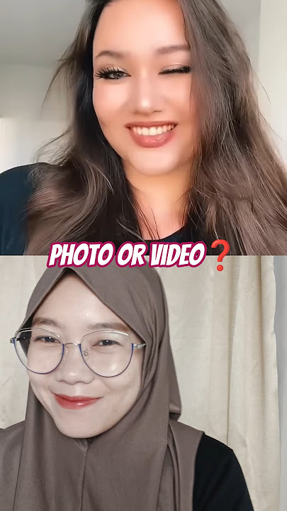 PHOTO OR VIDEO❓ #tutorial #shortsfeed