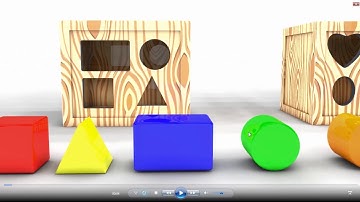 C4D Tutorial Kids Colors and Shape Animation Tutorial In Khmer