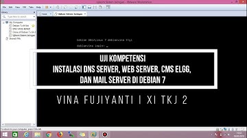 Instalasi dan Konfigurasi DNS Server, Web Server, CMS Elgg, dan Mail Server di Debian 7