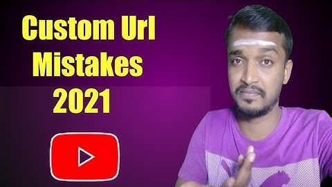 YouTube Channel Custom Url 2021 | Tamil | Selva Tech