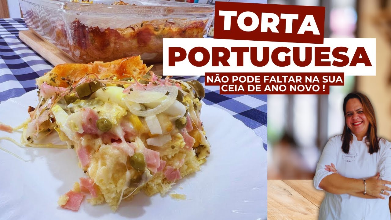 TORTA PORTUGUESA - A Receita Que Não Pode Faltar na Sua Ceia de Ano Novo