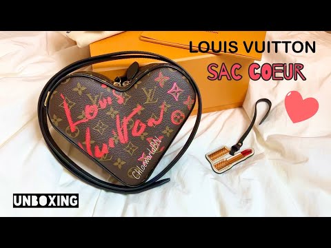 LOUIS VUITTON UNBOXING, SAC COEUR, limited heart bag 