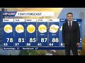 Staying sunny, temperatures trending warmer in North Carolina this week