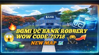 BGMI UC BANK ROBBERY💰I WowMode Easy Mission I WOW Code 75718 | FullGameplay Hindi #bgmiwowmode #code