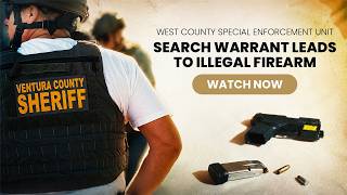 West County Special Enforcement Unit Search Warrant Leads To Illegal Firearm