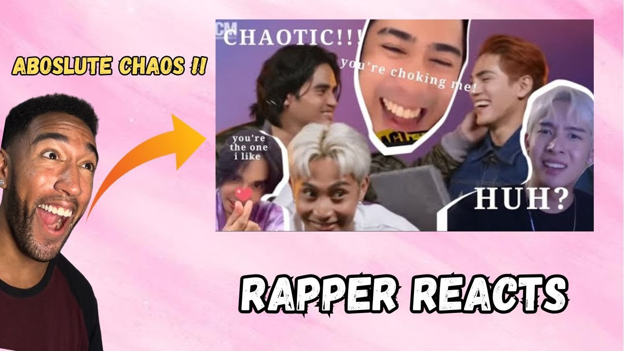 RAPPER REACTS TO SB19 MOST CHAOTIC MOMENTS