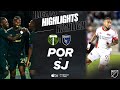 Portland Timbers San Jose Earthquakes Goals And Highlights
