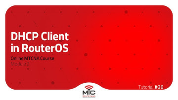 DHCP Client in RouterOS