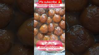 let's make instant gulab jam#cooking #food #food #viral # gulab jam# sweets # bellam with gulab jam