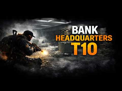 We Beat Escalation Tier 10 at Bank Headquarters (4-Man Squad!) | The Division 2