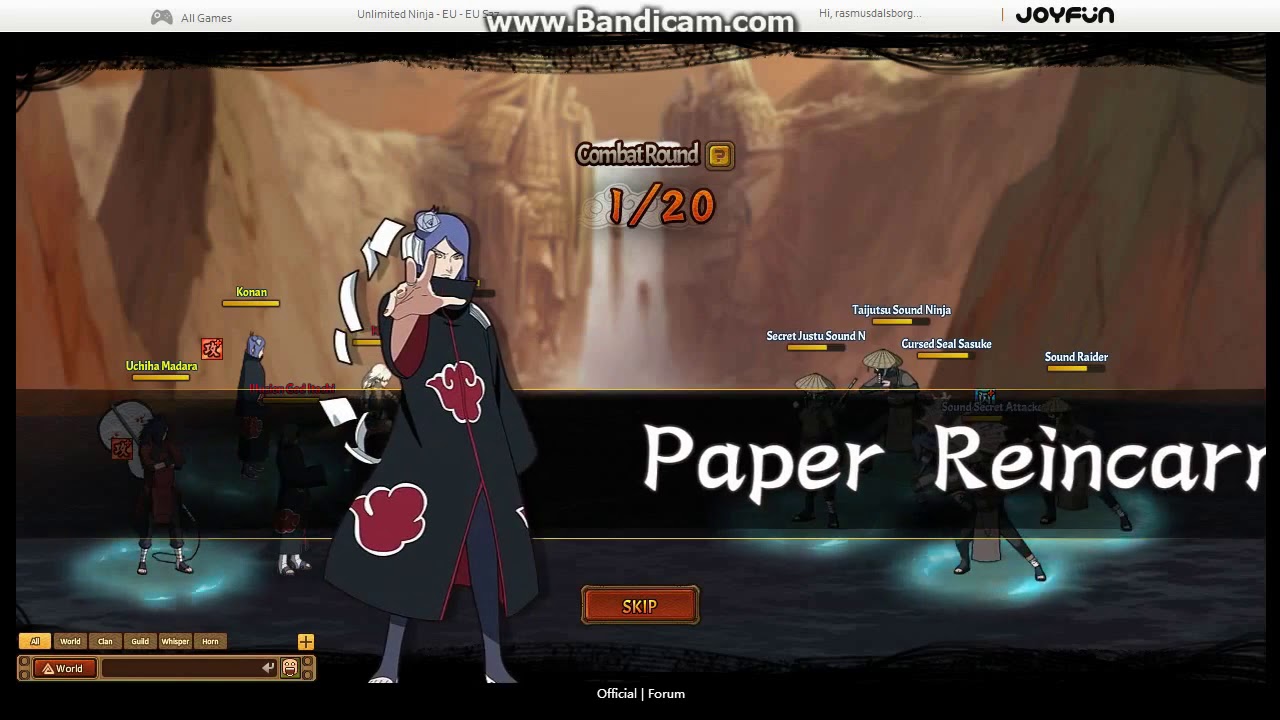 Unlimited ninja  Forbidden Jutsu Lab Soul stage 2+3