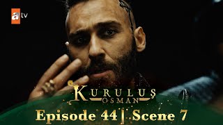 Kurulus Osman Urdu | Season 2 Episode 44 Scene 7 | Bas teen din hain!