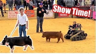 Jack and Hagen's 1st Pig Show of 2023!