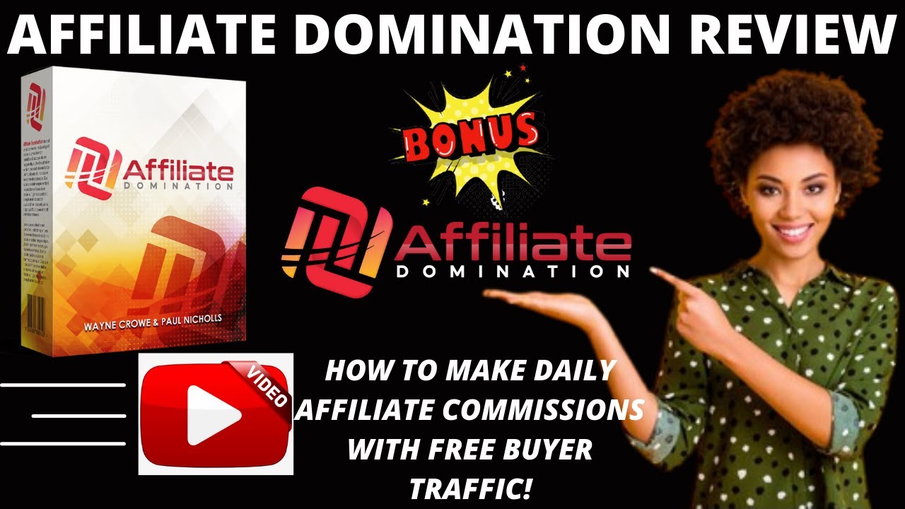 AFFILIATE DOMINATION REVIEW WITH BONUSES + DEMO!