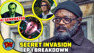 Pehli Baar AI ka Use Kiya 😱😱 - Secret Invasion Episode 1 Breakdown in Hindi | DesiNerd