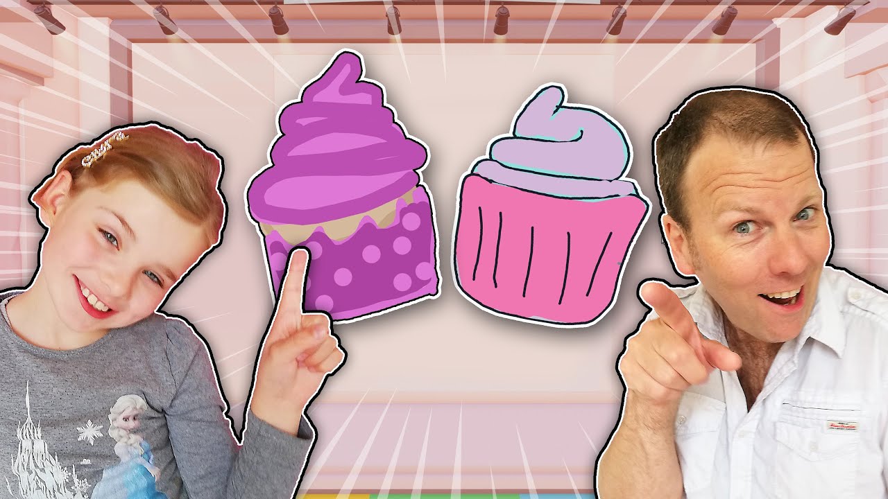 Hvem TEGNER den FLOTTESTE CUPCAKE? Dansk Roblox Speed Draw