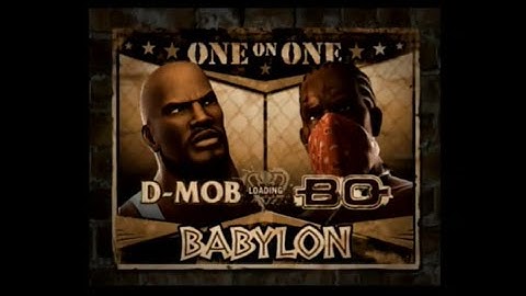 DEF JAM FFNY-1 ON 1 (REQUEST): D-MOB VS. BO